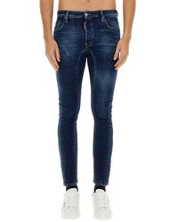 DSquared² - Perfect Clean Wash Tidy Biker Jeans 48 - Lyst
