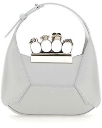 McQueen - Jeweled Mini Hobo Handbag - Lyst