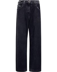The Attico - Double-Waistband Baggy Jeans - Lyst