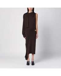Courreges - One-Shoulder Dress With Cut-Out - Lyst
