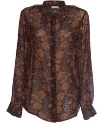 Dries Van Noten - Regular Fit Floral Pattern Shirt - Lyst
