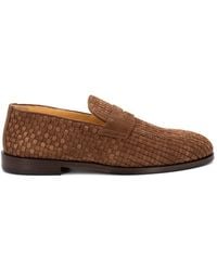 Brunello Cucinelli - Elegant Leather Moccasins For - Lyst