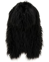 BB COUTURE - Faux-Fur Lengthy Jacket For - Lyst