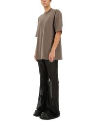 Rick Owens - Cotton Distressed Jeans For - Lyst