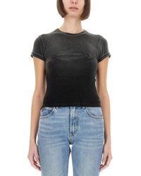 T By Alexander Wang - Slim Fit T-Shirt - Lyst