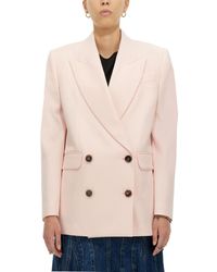 McQueen - Double-Breasted Jacket - Lyst