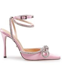 Mach & Mach - Mini Double Bow Pumps With 11Cm Heel - Lyst