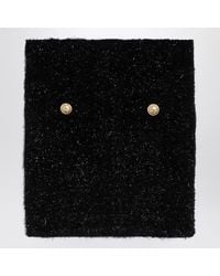 Balmain - Tweed Miniskirt With Buttons - Lyst