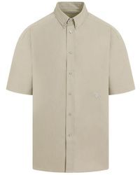Burberry - Essential Cotton Button-Up Shirt For - Lyst