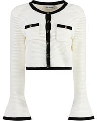 Self-Portrait - Crochet Cardigan - Lyst