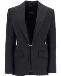 Mugler - Single-Breasted Piercing - Lyst