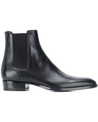 Saint Laurent - Stylish Leather Ankle Boots For - Lyst