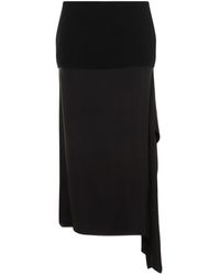 Jil Sander - Wool Skirt - Lyst