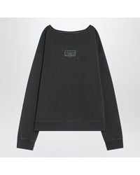 Maison Margiela - Faded Sweatshirt With Printed Logo - Lyst