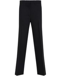 Miu Miu - Diplomatic Stripe Relaxed Fit Pants For - Lyst