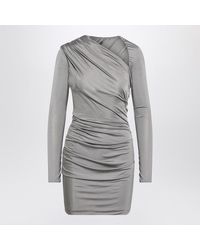 The Attico - Draped Mini Dress - Lyst