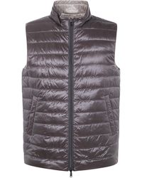 Herno - Reversible Ultra-Light Mini Gilet For - Lyst