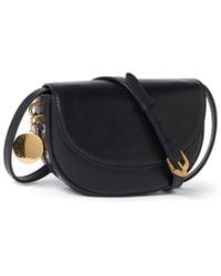 Stella McCartney - Frayme Flap-Detail Shoulder Bag - Lyst