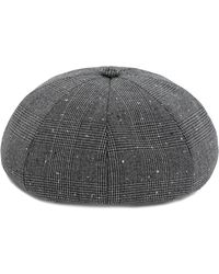 Dior - Wool-Blend Canvas Cap With Prince Of Wales Motif - Lyst