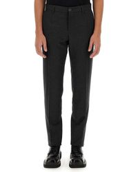 Dolce & Gabbana - Regular Fit Wool Pants - Lyst