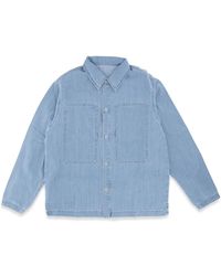 KENZO - Classic Denim Shirt - Lyst