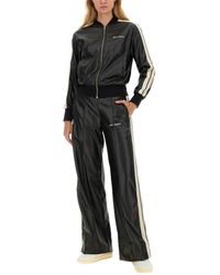 Palm Angels - Loose Fit Pants With Logo - Lyst