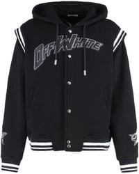 Off-White c/o Virgil Abloh - Jacket With Logo - Lyst
