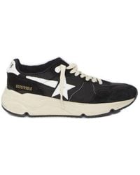 Golden Goose - Leather Lace Up Running Sneakers. - Lyst