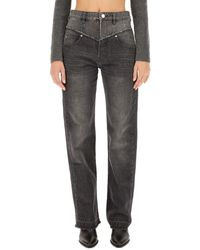 Isabel Marant - Noemie High-Waisted Jeans - Lyst