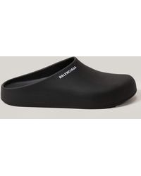 balenciaga clog pool slides
