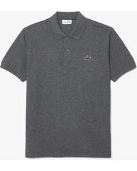 Lacoste - Classic Fit Piqué Marl Polo - Lyst