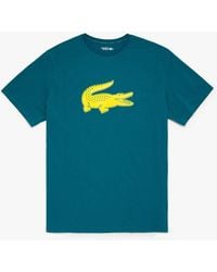 Lacoste - MenâS Sport Big Fit Breathable Logo T-Shirt - Lyst
