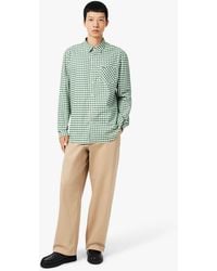 Lacoste - Loose Fit Stretch Cotton Chino Pants - Lyst