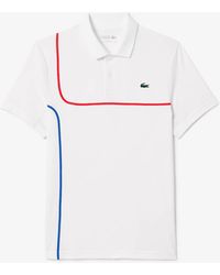 Lacoste - Regular Fit Ultra Dry Piqué Tennis Polo - Lyst