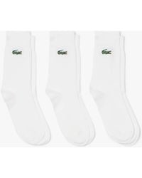 Lacoste - 3-Pack Socks - Lyst