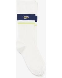 Lacoste - Piqué Ankle Socks - Lyst