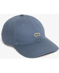 Lacoste - Cotton Twill Cap - Lyst