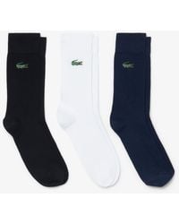 Lacoste - 3-Pack Socks - Lyst
