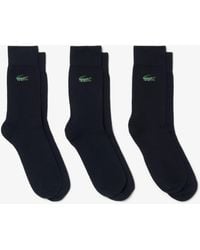 Lacoste - 3-Pack Socks - Lyst