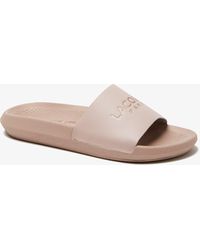 ladies lacoste flip flops