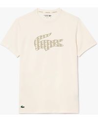 Lacoste - Sport Ultra Dry Piqué Tennis T-shirt - Lyst