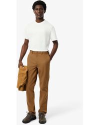 Lacoste - Regular Fit Cotton Chino Pants - Lyst