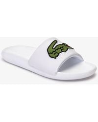 lacoste slippers sale