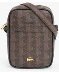 Lacoste - The Blend Slimline Satchel - Lyst