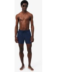 Lacoste - Quick-Dry Swim Trunks - Lyst