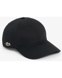 Lacoste - Cotton Twill Cap - Lyst