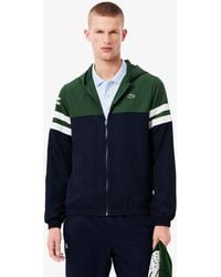 Lacoste - Tennis Water-Repellent Hooded Jacket - Lyst