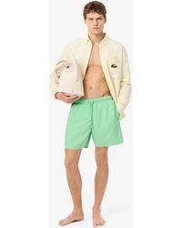 Lacoste - Mid Length Swim Trunks - Lyst