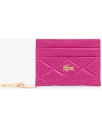 Lacoste - Crocodelle Cardholder And Keychain Gift Set - Lyst