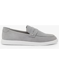 Lacoste - Cochet Suede Loafers - Lyst
